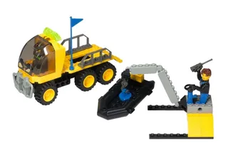 LEGO 4606-1 Aqua Res-Q Transport — 40 pieces, 4 Juniors theme