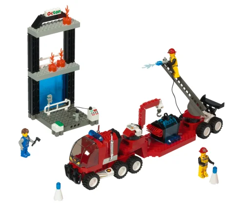 LEGO 4609-1 Fire Attack Team — 97 pieces, 4 Juniors theme