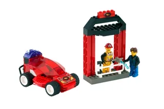 LEGO 4621-1 Jack Stone Red Flash Station — 32 pieces, 4 Juniors theme