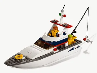LEGO 4642-1 Fishing Boat — 65 pieces, released 2011