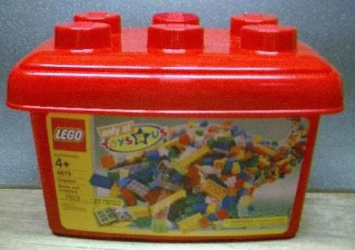 Bricks and Creations Tub - (TRU Exclusive) (Bottom Tub and its contents only) - LEGO Set 4679a-2 - 2005