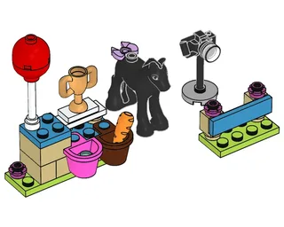 LEGO 471904-1 Diamond's Show Jump — 32 pieces, released 2019