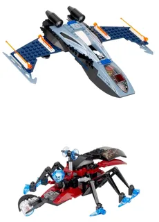 LEGO 4745-1 Blue Eagle vs. Snow Crawler — 257 pieces, Alpha Team theme