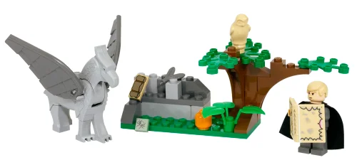 Draco's Encounter with Buckbeak - LEGO Set 4750-1 - 2004