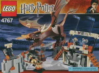 LEGO 4767-1 Harry and the Hungarian Horntail — 265 pieces, released 2005