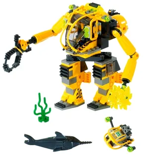 LEGO 4789-1 Alpha Team Aquatic Mech — 166 pieces, Alpha Team theme