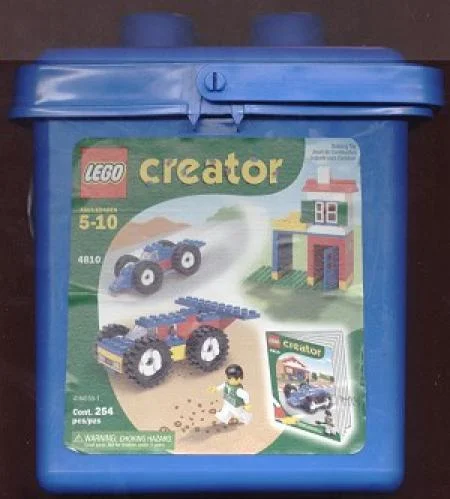 Blue Creator Bucket - LEGO Set 4810-1 - 2001