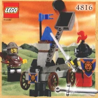 LEGO 4816-1 Knight's Catapult — 50 pieces, released 2000