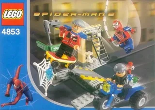 LEGO 4853-1 Spider-Man's Street Chase — 82 pieces, released 2004