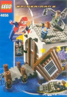 LEGO 4856-1 Doc Ock's Hideout — 486 pieces, released 2004