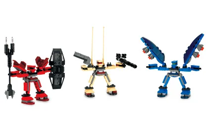 Robo Platoon - LEGO Set 4881-1 - 2005