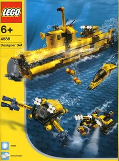 LEGO 4888-1 Ocean Odyssey — 623 pieces, Creator theme
