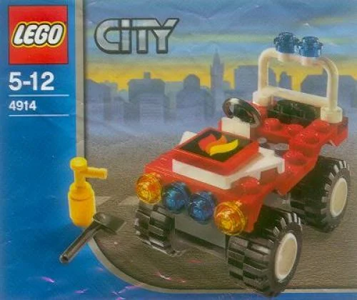 Fire Chief's Car - LEGO Set 4914-1 - 2005