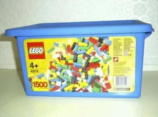 LEGO 4919-1 Blue Tub — 1500 pieces, Creator theme