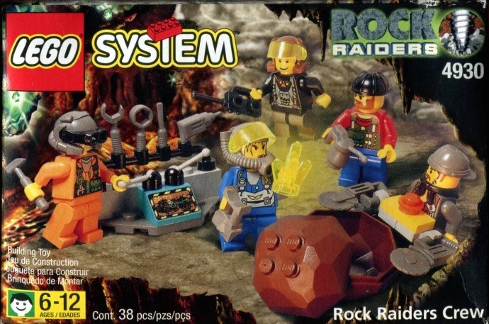 LEGO 4930-1 Rock Raiders Crew — 48 pieces, Rock Raiders theme