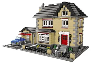 LEGO 4954-1 Model Town House — 1174 pieces, released 2007