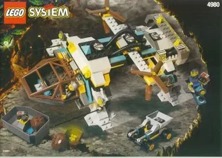 LEGO 4980-1 Tunnel Transport — 351 pieces, released 1999