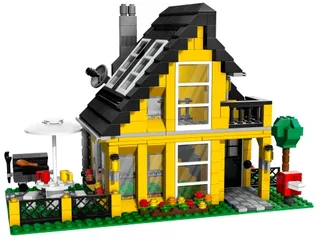 LEGO 4996-1 Beach House — 522 pieces, released 2008