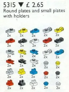 LEGO 5315-1 Connectors — 60 pieces, released 1999