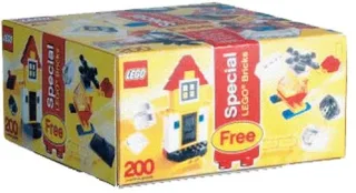 LEGO 5370b-1 Large Make and Create Bucket with Special LEGO Bonus Bricks (Bonus box and its contents only) — 201 pieces, Make & Create theme