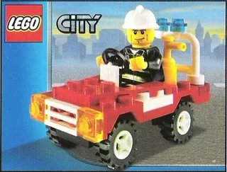 LEGO 5532-1 Fire Car — 32 pieces, City theme