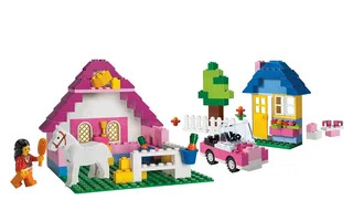 LEGO 5560-1 Large Pink Brick Box — 402 pieces, Make & Create theme