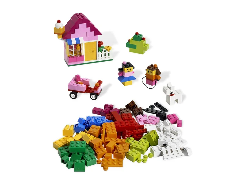 Pink Brick Box - LEGO Set 5585-1 - 2008