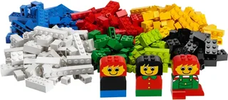 LEGO 5587-1 Basic Bricks with Fun Figures — 390 pieces, Make & Create theme