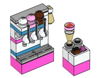 LEGO 561907-1 Olivia's Ice Cream Machine — 38 pieces, released 2019
