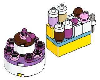 LEGO 562001-1 Cake Decorating Set — 35 pieces, released 2020