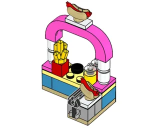 LEGO 562002-1 Olivia's Snack Stand — 30 pieces, released 2020