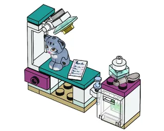 LEGO 562003-1 Kitty Chico at Vets — 32 pieces, released 2020