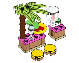 LEGO 562006-1 Beach Bar — 30 pieces, released 2020
