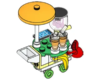 LEGO 562204-1 Fruit Bar — 35 pieces, released 2022