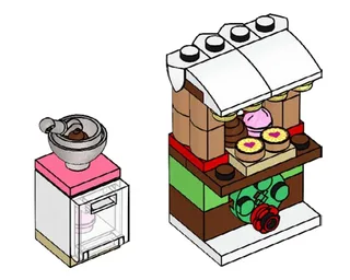 LEGO 562206-1 Pastry Shop — 40 pieces, released 2022