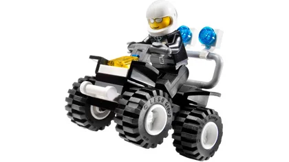 Police 4 x 4 - LEGO Set 5625-1 - 2008