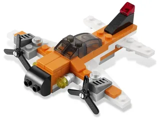 LEGO 5762-1 Mini Plane — 52 pieces, released 2011