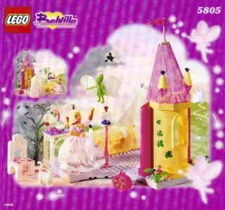 LEGO 5805-1 Princess Rosaline's Room — 79 pieces, released 1999