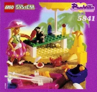 LEGO 5841-1 Beach Fun — 47 pieces, released 1998