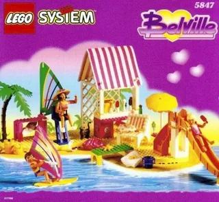LEGO 5847-1 Surfers' Paradise — 141 pieces, Belville theme