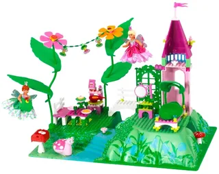 LEGO 5862-2 Flower Fairy Party [Purple/Silver Box] — 164 pieces, Belville theme