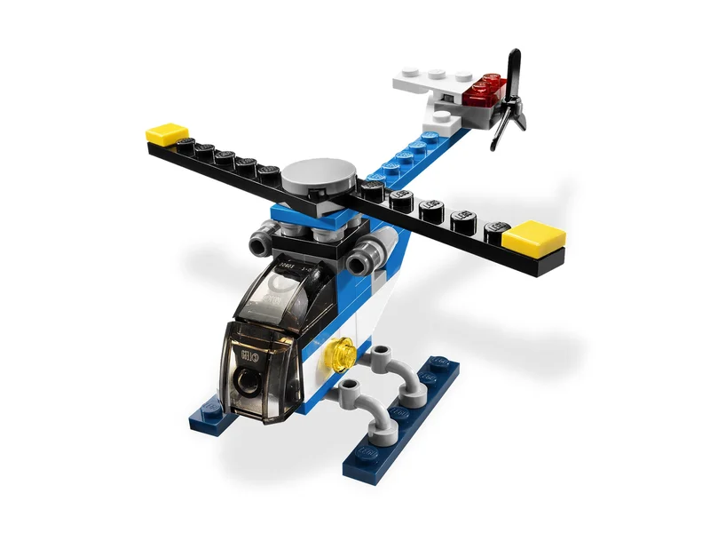 Mini Helicopter - LEGO Set 5864-1 - 2010