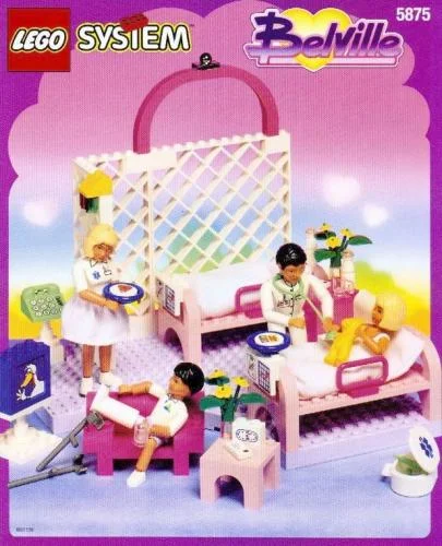 Hospital Ward - LEGO Set 5875-1 - 1996