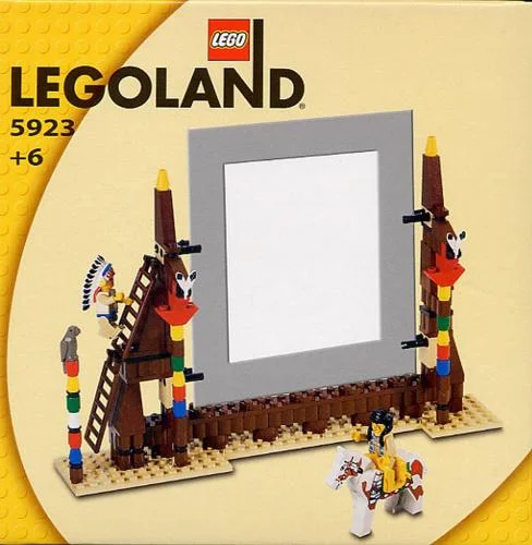 LEGO 5923-1 Western Picture Frame — 144 pieces, Legoland Parks theme
