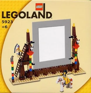 LEGO 5923-1 Western Picture Frame — 144 pieces, Legoland Parks theme