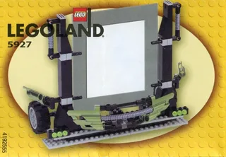 LEGO 5927-1 Racers Picture Frame — 132 pieces, Legoland Parks theme