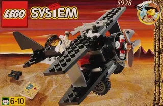 LEGO 5928-1 Bi-Wing Baron — 70 pieces, Adventurers theme