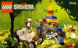 LEGO 5936-1 Spider's Secret — 129 pieces, Adventurers theme