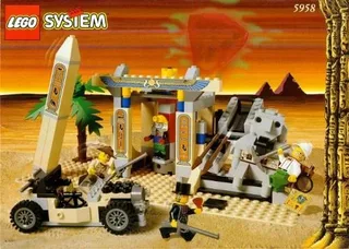 LEGO 5958-1 Mummy's Tomb — 258 pieces, Adventurers theme