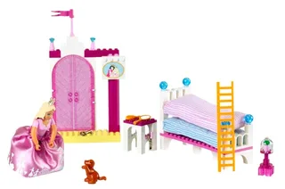 LEGO 5963-1 The Princess and the Pea — 54 pieces, Belville theme
